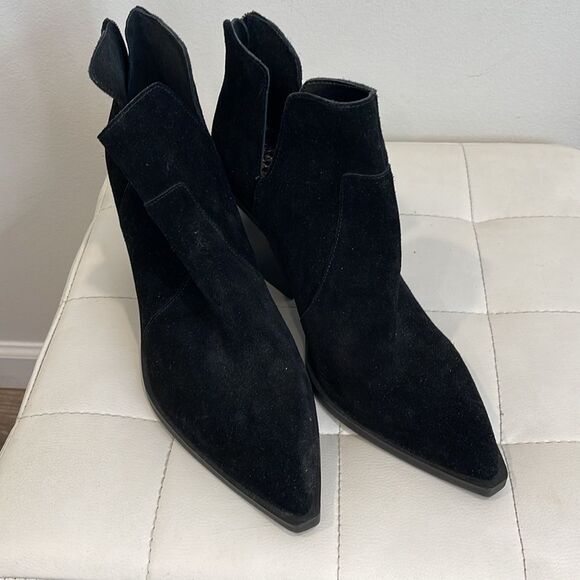 Vince Camuto Gwelona Black ankle bootie size 11 - Picture 2 of 6